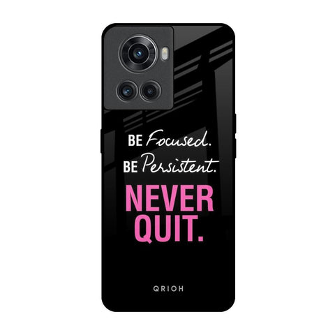Be Focused OnePlus 10R 5G Glass Back Cover Online