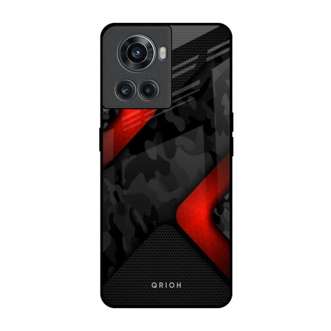 Modern Camo Abstract OnePlus 10R 5G Glass Back Cover Online