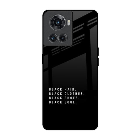 Black Soul OnePlus 10R 5G Glass Back Cover Online