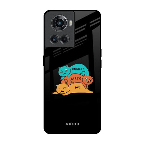 Anxiety Stress OnePlus 10R 5G Glass Back Cover Online