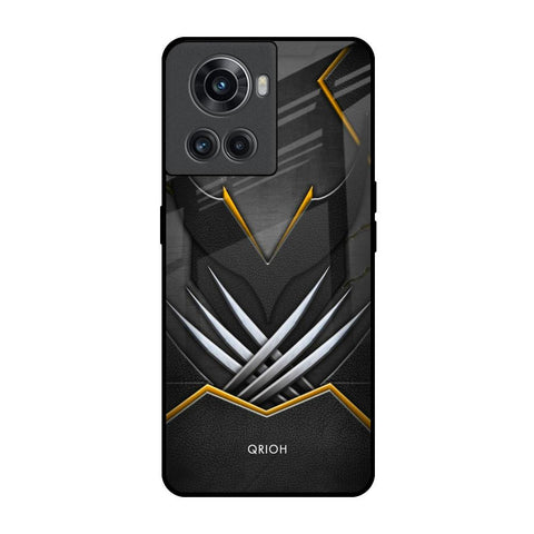 Black Warrior OnePlus 10R 5G Glass Back Cover Online