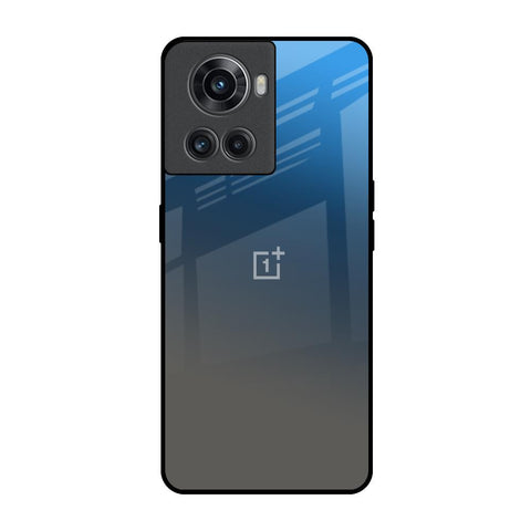 Blue Grey Ombre OnePlus 10R 5G Glass Back Cover Online