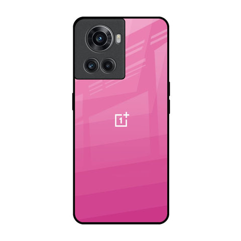 Pink Ribbon Caddy OnePlus 10R 5G Glass Back Cover Online