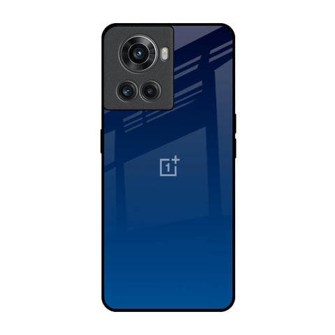 Very Blue OnePlus 10R 5G Glass Back Cover Online