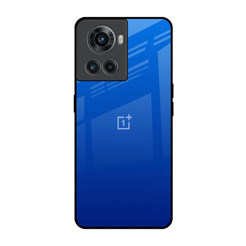 Egyptian Blue OnePlus 10R 5G Glass Back Cover Online