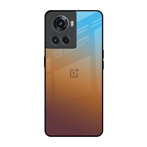 Rich Brown OnePlus 10R 5G Glass Back Cover Online
