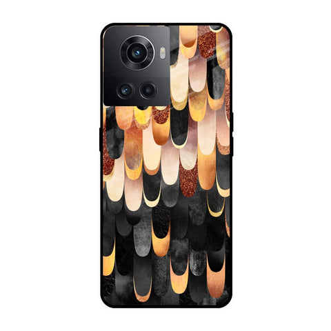 Bronze Abstract OnePlus 10R 5G Glass Cases & Covers Online