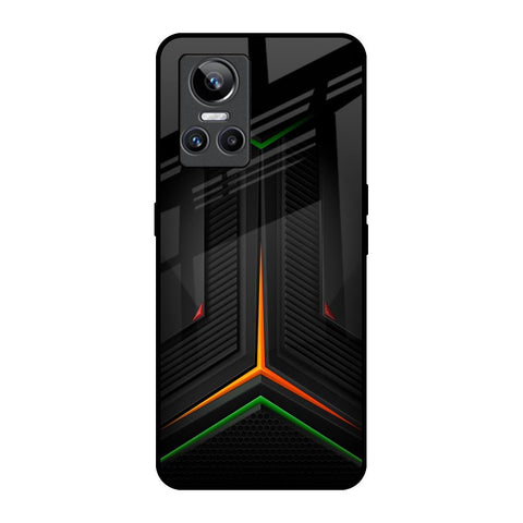 Modern Ultra Chevron Realme GT Neo 3 Glass Back Cover Online