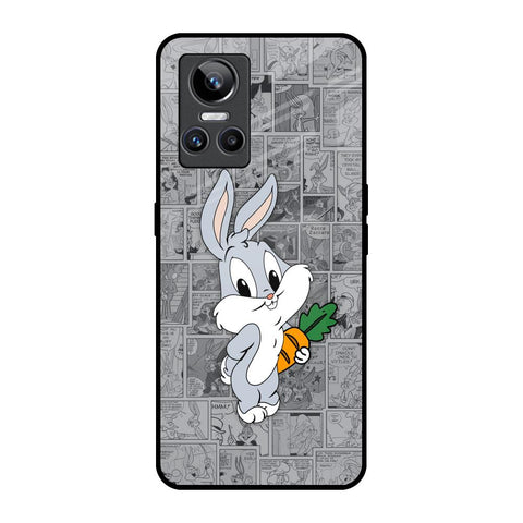 Cute Baby Bunny Realme GT Neo 3 Glass Back Cover Online