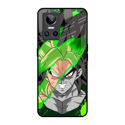 Anime Green Splash Realme GT Neo 3 Glass Back Cover Online