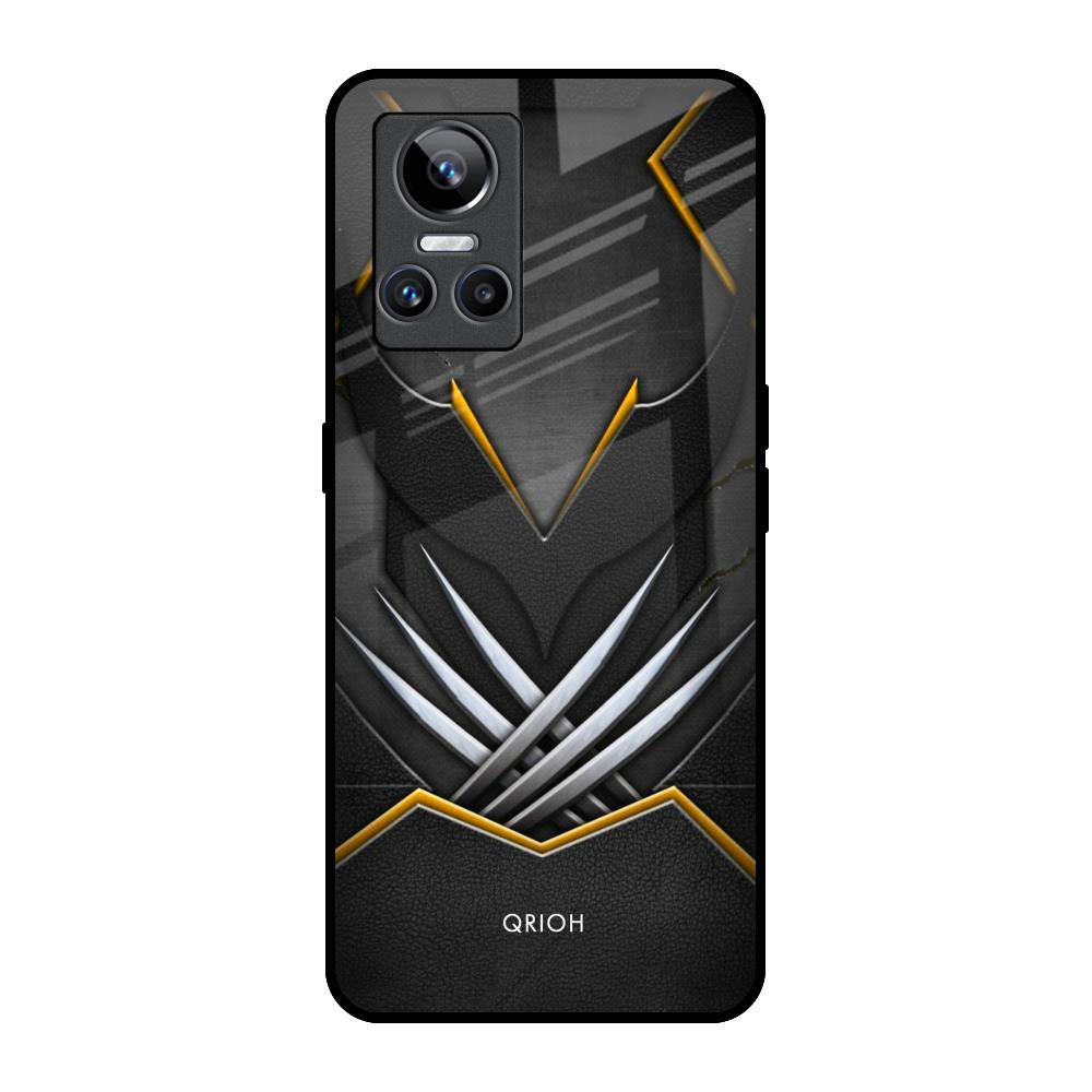 Black Warrior Realme GT Neo 3 Glass Back Cover Online