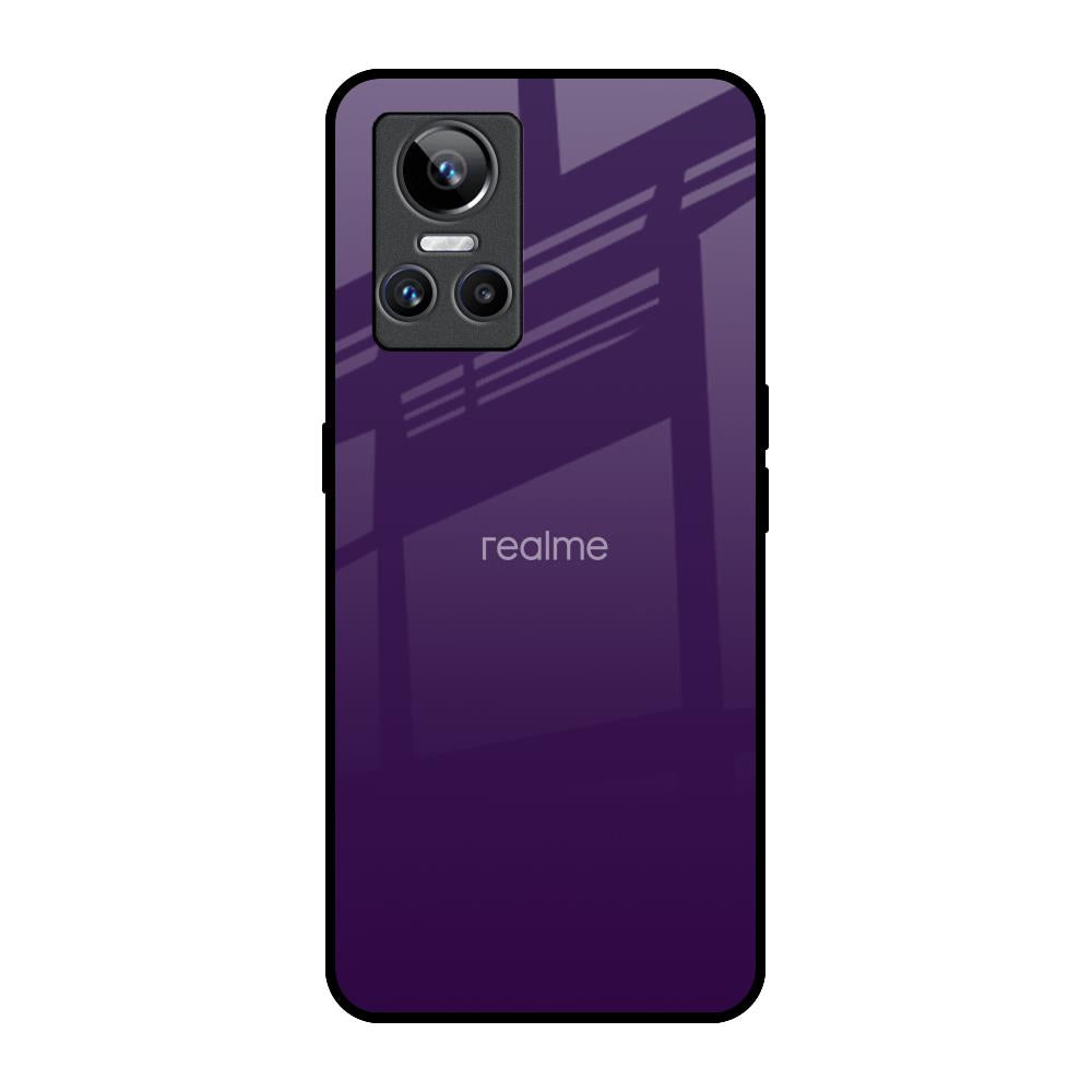 Dark Purple Realme GT Neo 3 Glass Back Cover Online