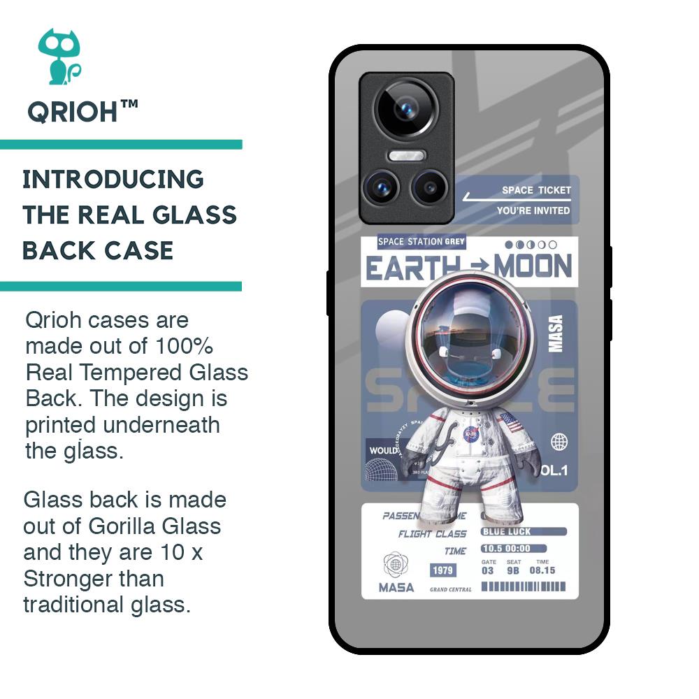 Space Flight Pass Glass Case for Realme GT Neo 3