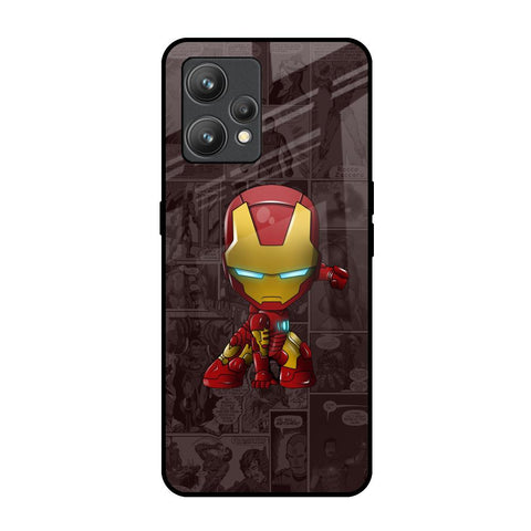 Angry Baby Super Hero Realme 9 Glass Back Cover Online