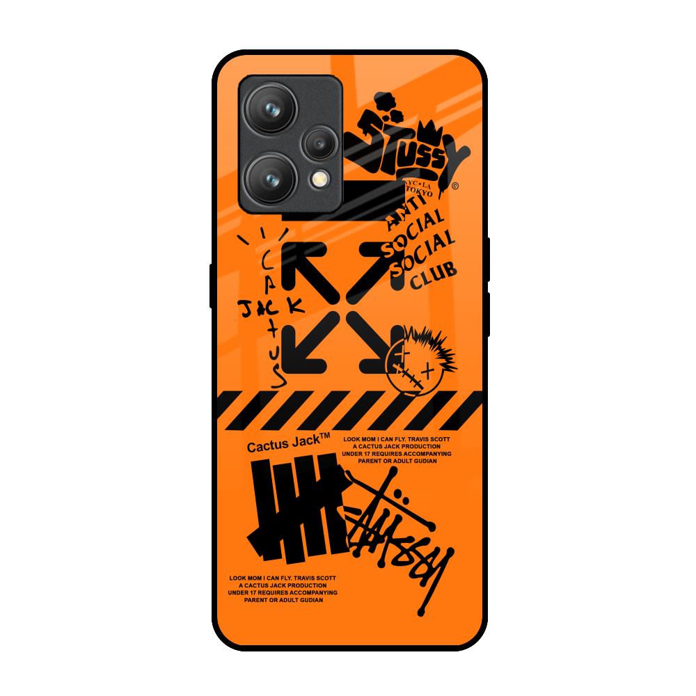 Anti Social Club Realme 9 Glass Back Cover Online