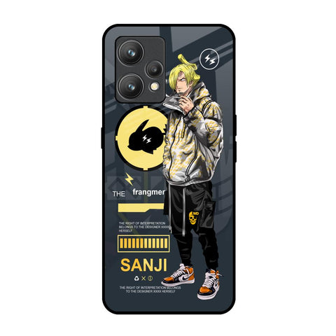 Cool Sanji Realme 9 Glass Back Cover Online