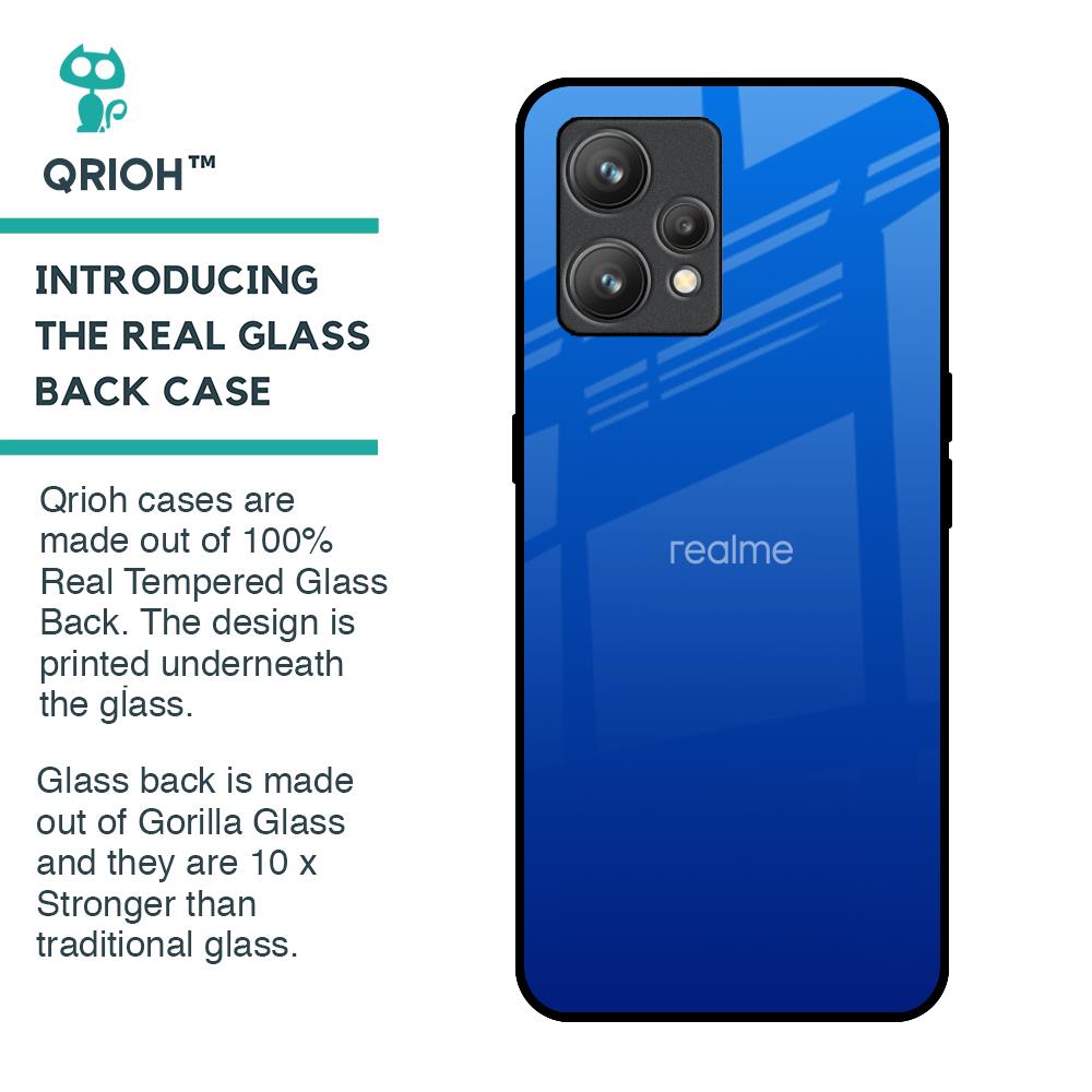 Egyptian Blue Glass Case for Realme 9