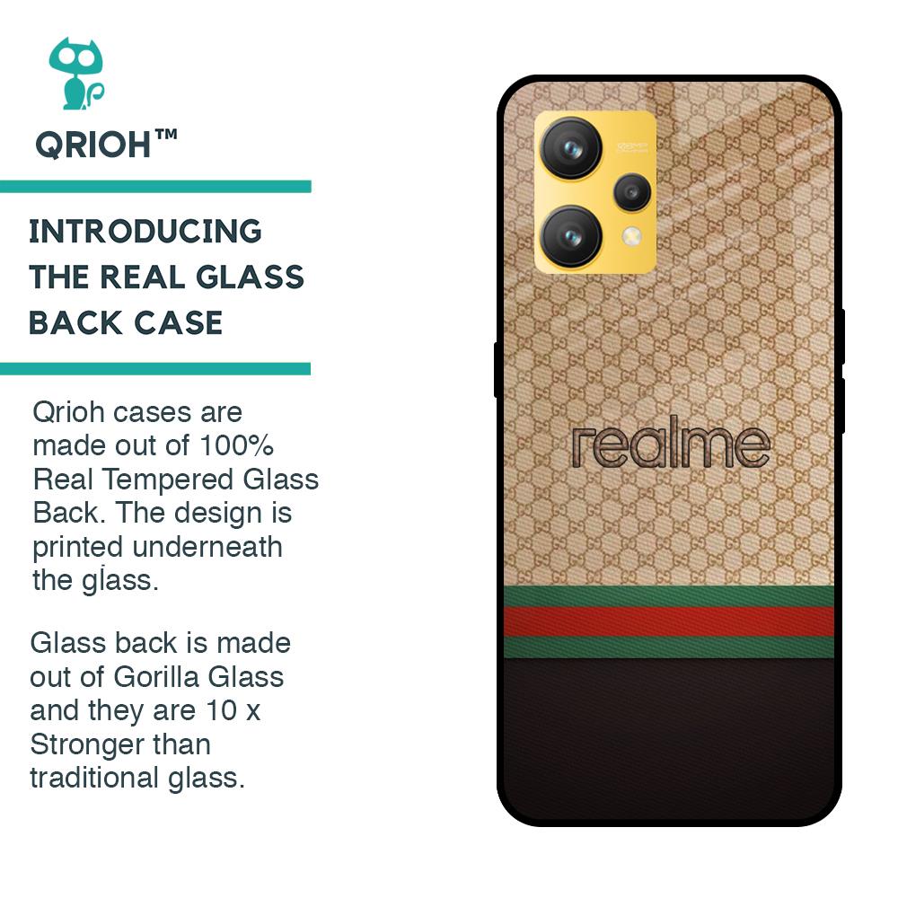 High End Fashion Glass case for Realme 9