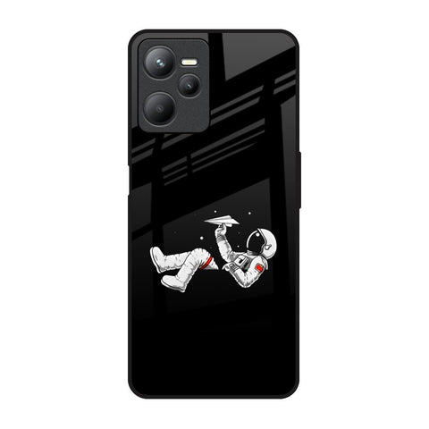 Space Traveller Realme C35 Glass Back Cover Online