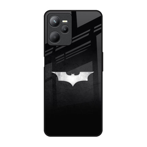 Super Hero Logo Realme C35 Glass Back Cover Online