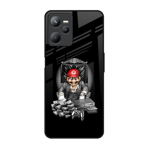 Dark Secret Realme C35 Glass Back Cover Online
