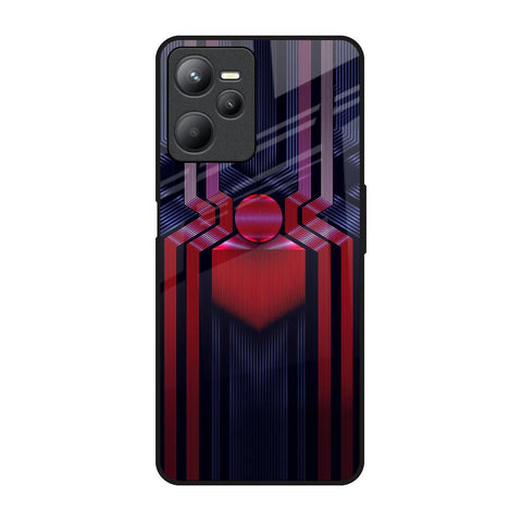 Super Art Logo Realme C35 Glass Back Cover Online