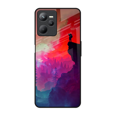 Dream So High Realme C35 Glass Back Cover Online