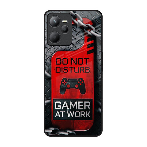 Do No Disturb Realme C35 Glass Back Cover Online