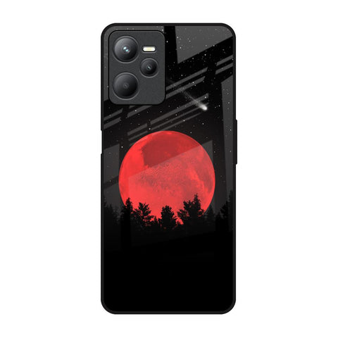 Moonlight Aesthetic Realme C35 Glass Back Cover Online