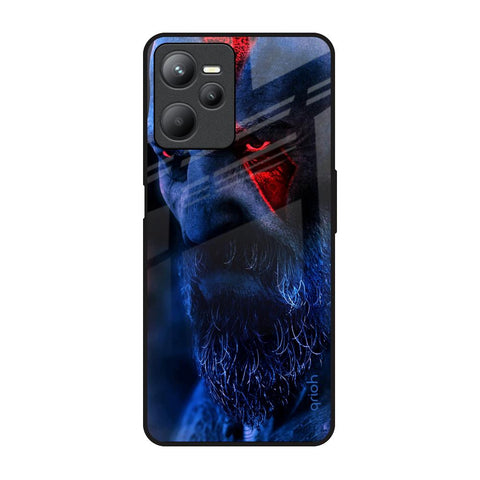 God Of War Realme C35 Glass Back Cover Online