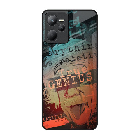 True Genius Realme C35 Glass Back Cover Online