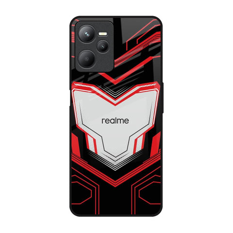 Quantum Suit Realme C35 Glass Back Cover Online