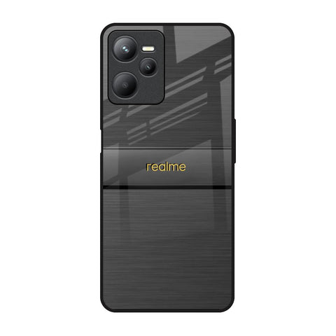 Grey Metallic Glass Realme C35 Glass Back Cover Online