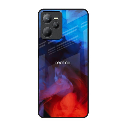 Dim Smoke Realme C35 Glass Back Cover Online
