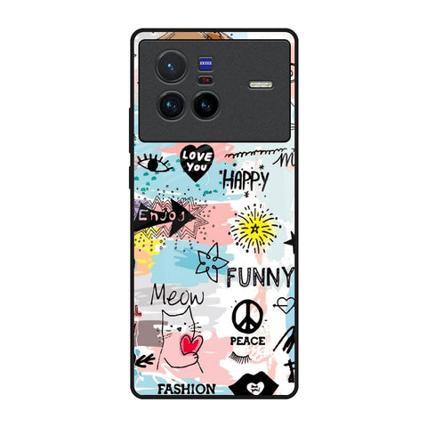 Just For You Vivo X80 5G Glass Back Cover Online