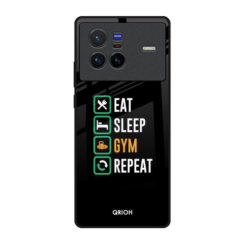 Daily Routine Vivo X80 5G Glass Back Cover Online