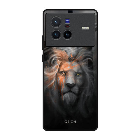 Devil Lion Vivo X80 5G Glass Back Cover Online