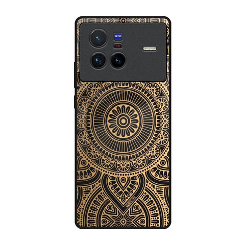 Luxury Mandala Vivo X80 5G Glass Back Cover Online