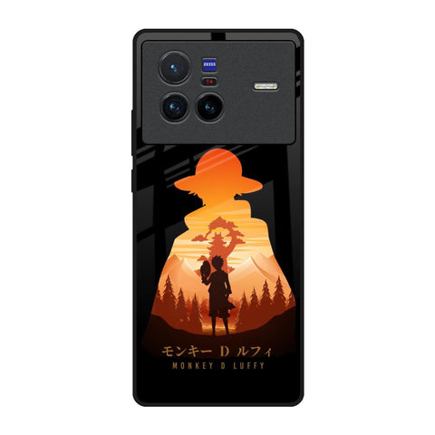 Luffy One Piece Vivo X80 5G Glass Back Cover Online