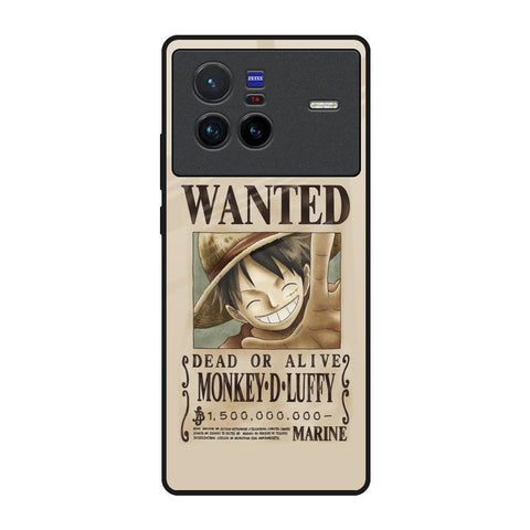 Luffy Wanted Vivo X80 5G Glass Back Cover Online