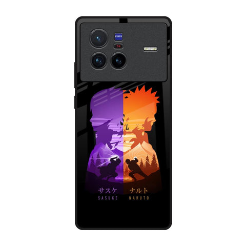 Minimalist Anime Vivo X80 5G Glass Back Cover Online