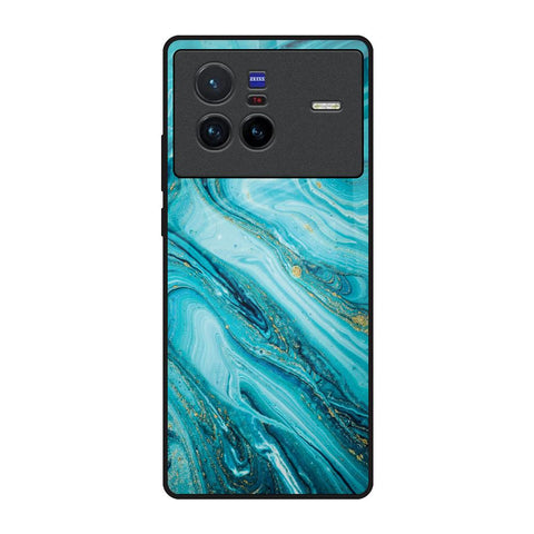 Ocean Marble Vivo X80 5G Glass Back Cover Online