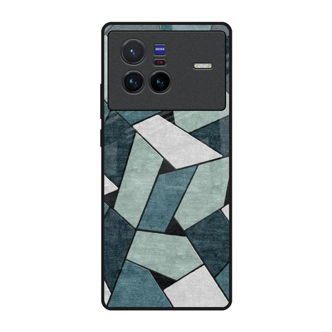 Abstact Tiles Vivo X80 5G Glass Back Cover Online