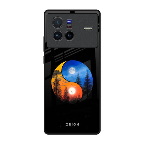 Yin Yang Balance Vivo X80 5G Glass Back Cover Online