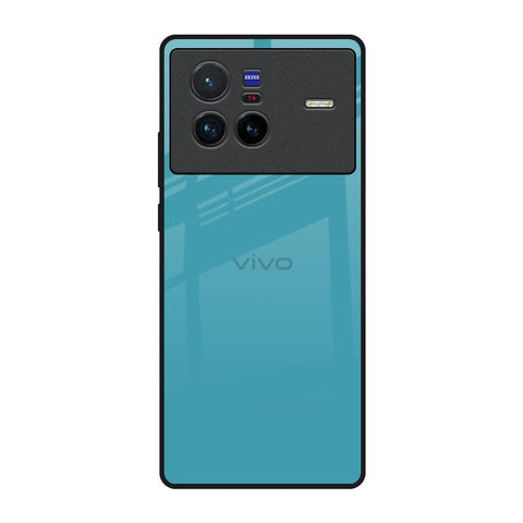 Oceanic Turquiose Vivo X80 5G Glass Back Cover Online