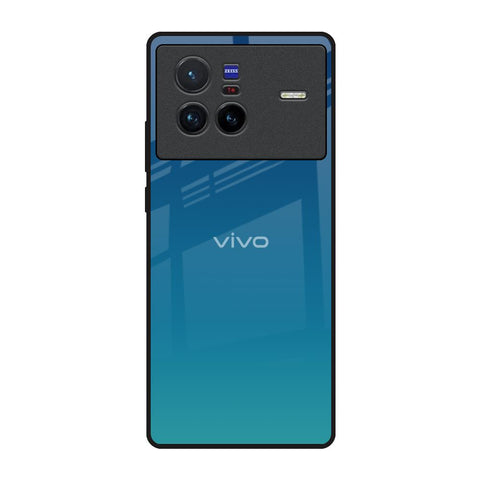 Celestial Blue Vivo X80 5G Glass Back Cover Online