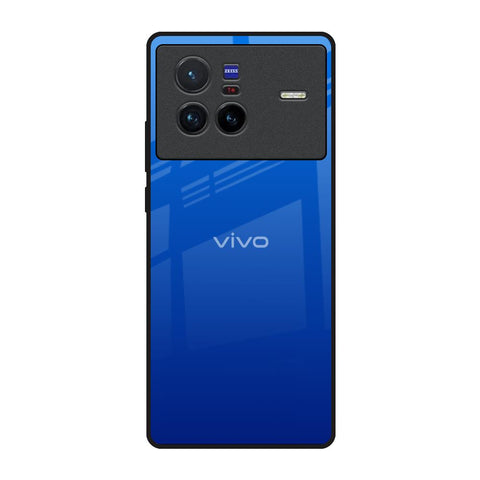 Egyptian Blue Vivo X80 5G Glass Back Cover Online