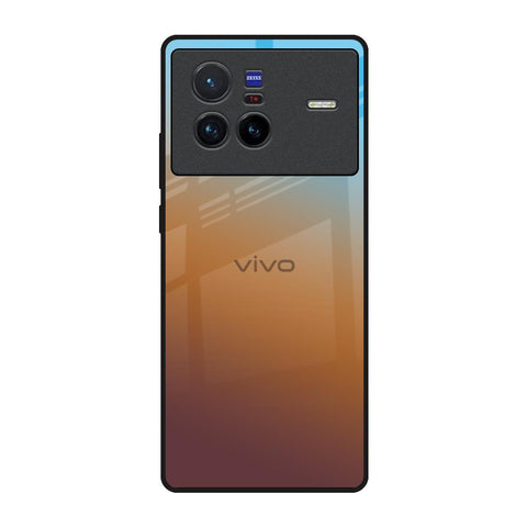 Rich Brown Vivo X80 5G Glass Back Cover Online