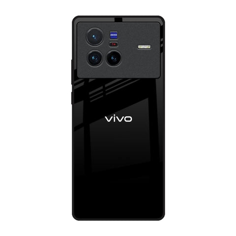 Jet Black Vivo X80 5G Glass Back Cover Online
