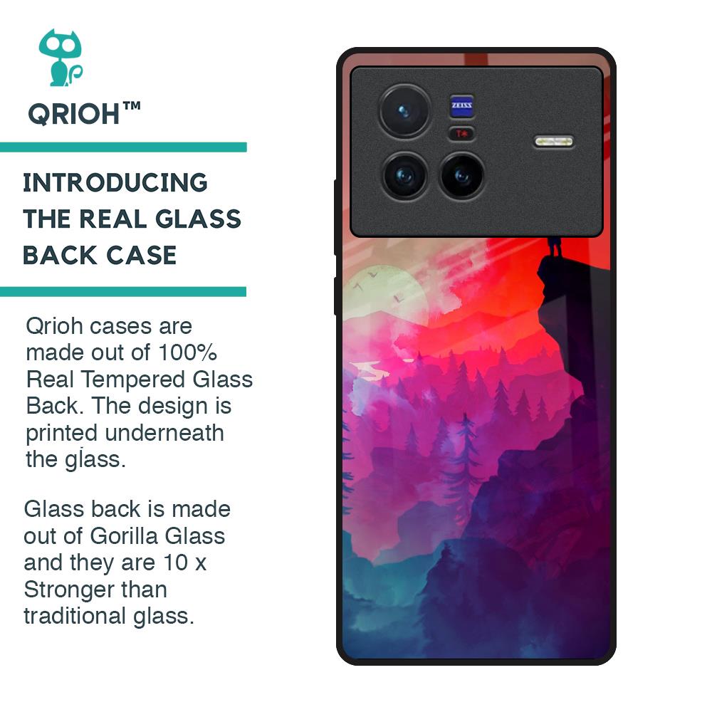 Dream So High Glass Case For Vivo X80 5G